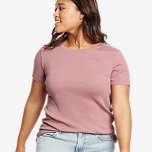 NWT Eddie Bauer Favorite Short-Sleeve Crewneck T-Shirt size L